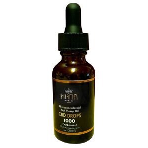 CBD Tincture: 1000mg 1oz