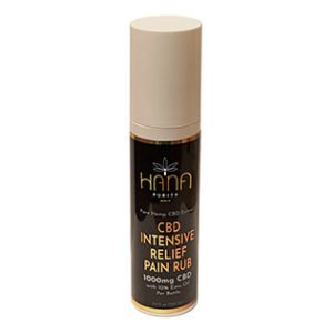 CBD Intensive Relief Rub 1000 mg with 10% Emu Oil